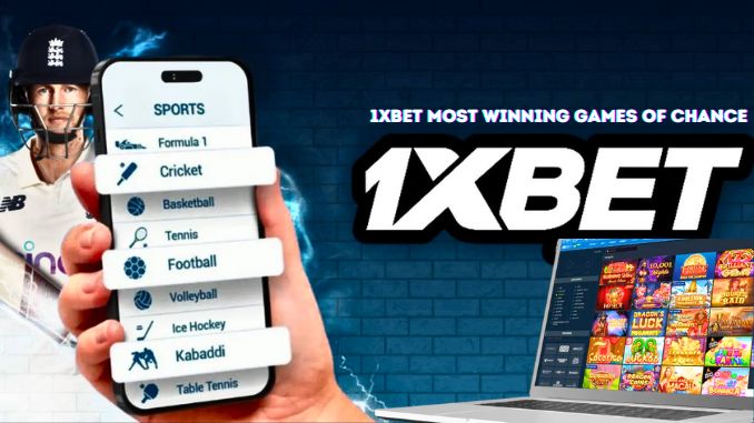 1xbet Most Winning Games of Chance