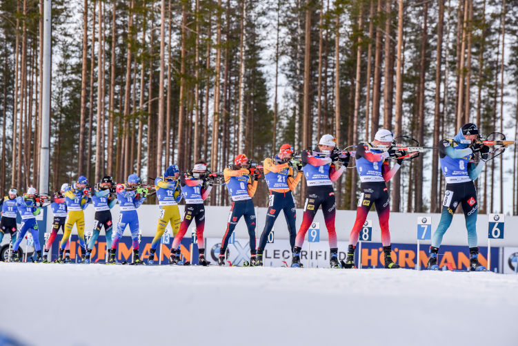 Standings for the 2023–2024 Biathlon World Cup. Who is in charge?