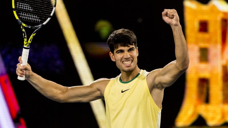 Carlos Alcaraz claims he executed nearly flawless play in his dominant victory over Miomir Kecmanovic at the Australian Open