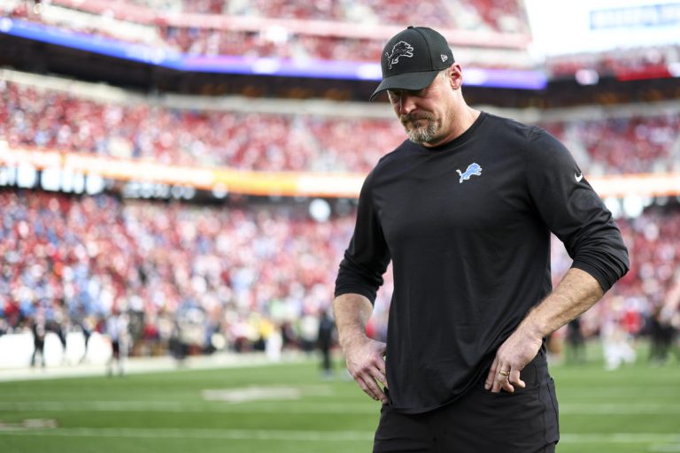 Dan Campbell and the Detroit Lions stick to their strategy despite failed fourth-down attempts that dashed Super Bowl aspirations.