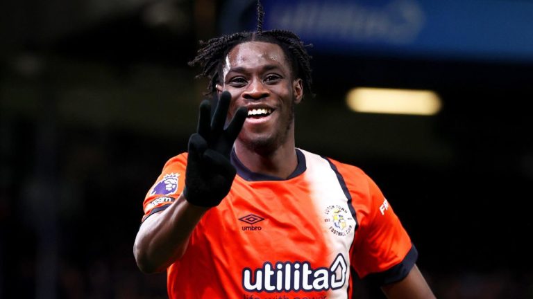 PREMIER LEAGUE UPDATE: ELIJAH ADEBAYO LIFTS LUTON ABOVE RELEGATION WITH BRIGHTON WIN, EVERTON IN BOTTOM THREE