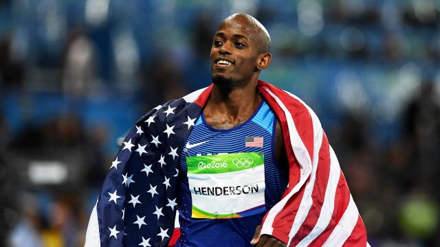 Olympic long jump champion Jeff Henderson goes into teaching