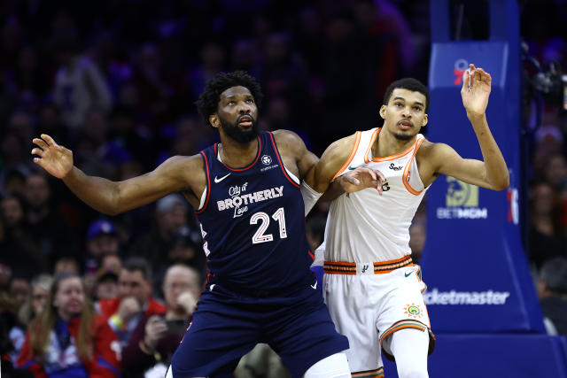 Joel Embiid dominates against Victor Wembanyama, setting a historic 76ers record with 70 points, surpassing Wilt Chamberlain