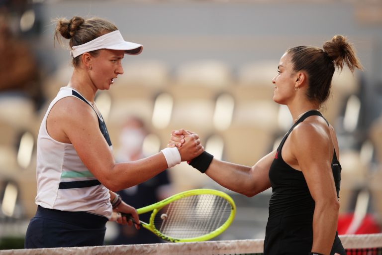 Maria Sakkari and Barbora Krejčíková kicked off their Australian Open campaigns with successful wins