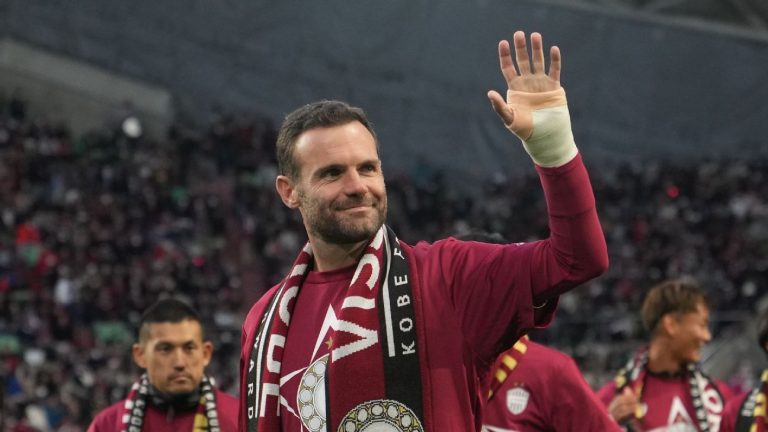 Japanese champions Vissel Kobe have confirmed Juan Mata’s departure from the midfield