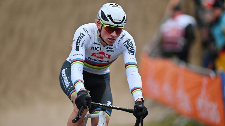 Matthieu Van der Poel claims he didn’t want to waste too much energy after being defeated in the Zonhoven World Cup