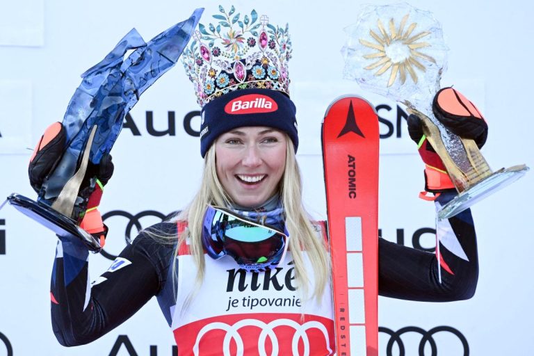 Mikaela Shiffrin wins her 95th World Cup, although Petra Vlhova is absent