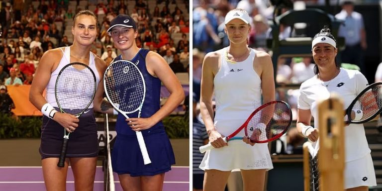 Aryna Sabalenka cites motivation from Iga Swiatek after double-bagel victory over Lesia Tsurenko at Australian Open 2024