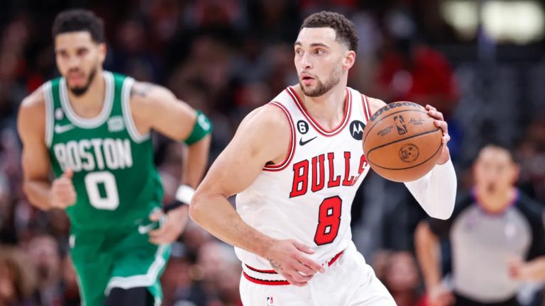 Bulls’ Zach LaVine Injures Right Ankle, Expected to Be Out for a Week