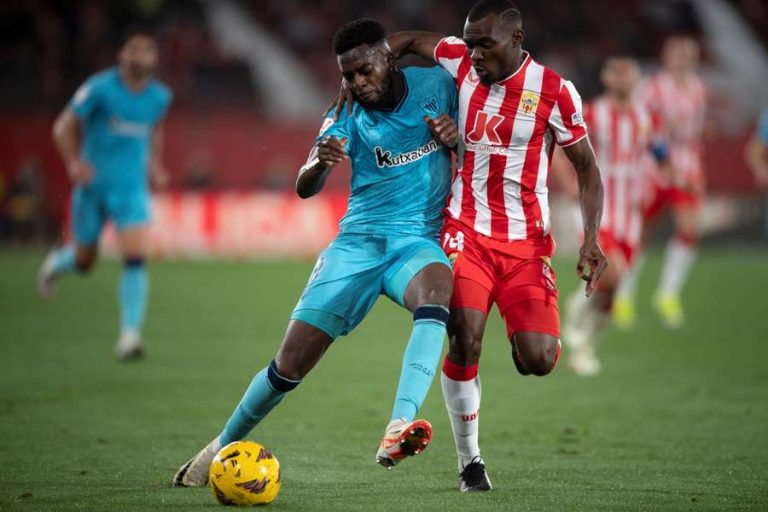 Almeria, with 10 players, secure goalless draw against Athletic, extending winless streak