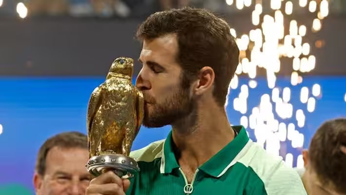 Karen Khachanov Secures Qatar Open Title, Ends Jakub Mensik’s Dream Run