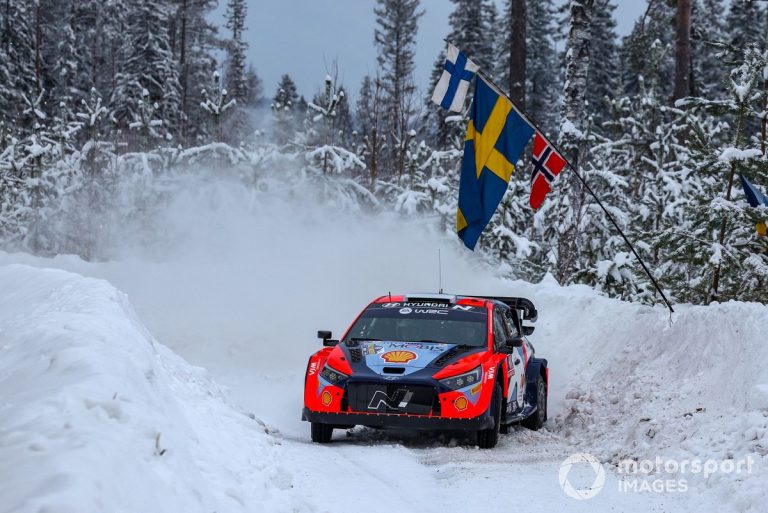 Hyundai’s Lappi leads Rally Sweden after Rovanpera and Tanak encounter problems