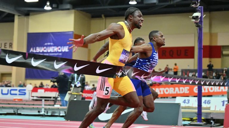 Noah Lyles Triumphs Over Christian Coleman in Thrilling Showdown at USATF Indoor Championships