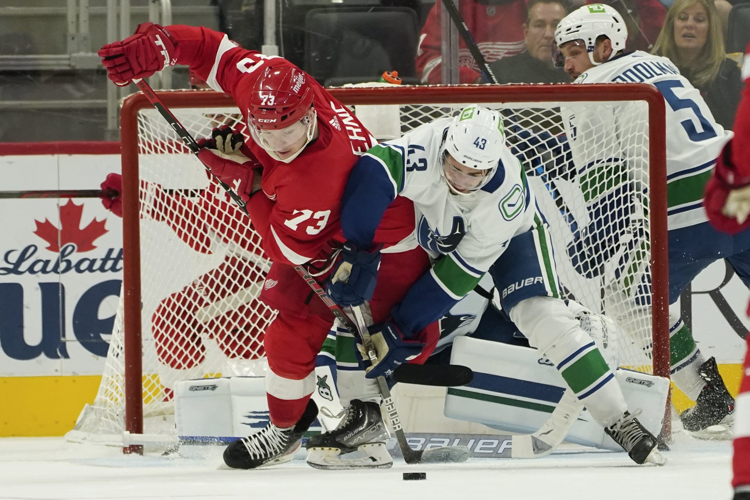 Vancouver Canucks vs Detroit Red Wings