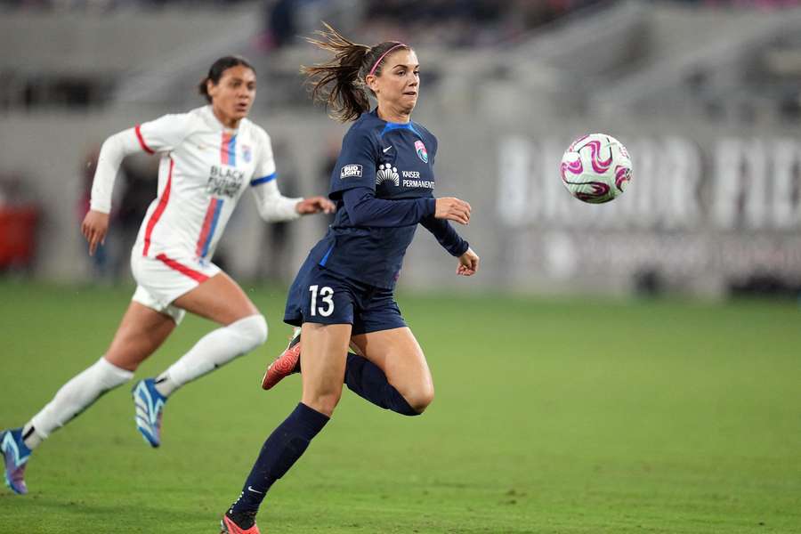 Veteran Alex Morgan