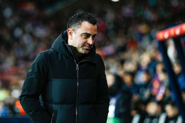 Barcelona’s departing manager, Xavi, thinks the team cannot afford any more mistakes in La Liga