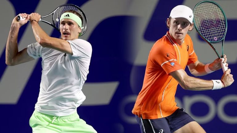 Clash of Titans: Zverev vs. De Minaur – Indian Wells Showdown on March 12, 2024