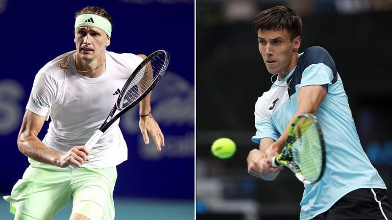 Clash of Titans: Alexander Zverev vs Fabian Marozhan on March 28, 2024