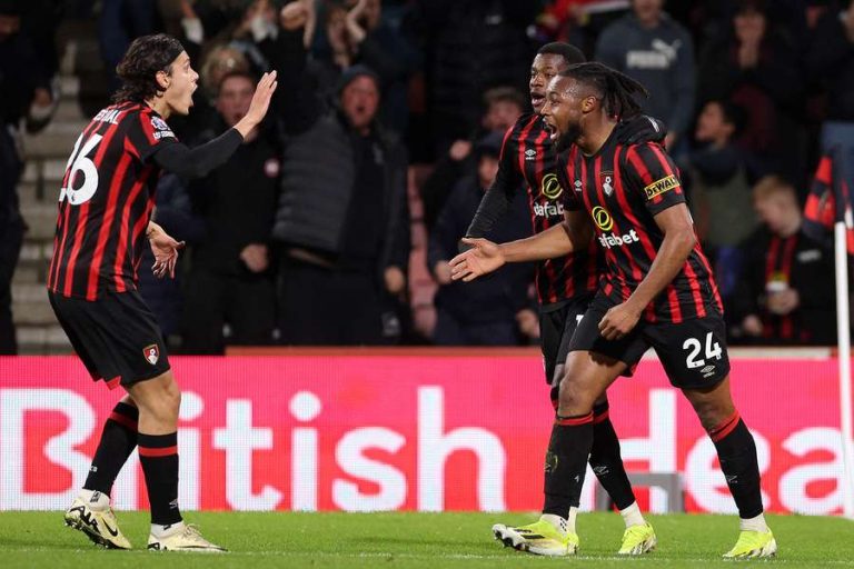 Luton is stunned in a seven-goal thriller by Bournemouth’s incredible second-half surge