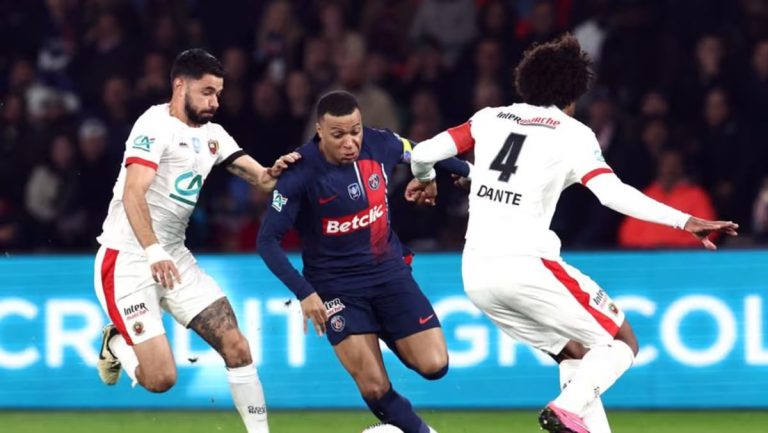 PSG Beats Nice to Secure a Spot in the French Cup Semifinals