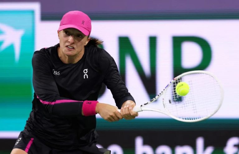 Iga Swiatek Dominates at Indian Wells to Secure Quarter-Final Showdown with Caroline Wozniacki