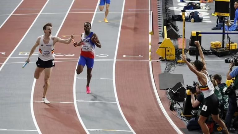 Noah Lyles Shines in World Indoor Championships Relay, Fuels Olympic Ambitions