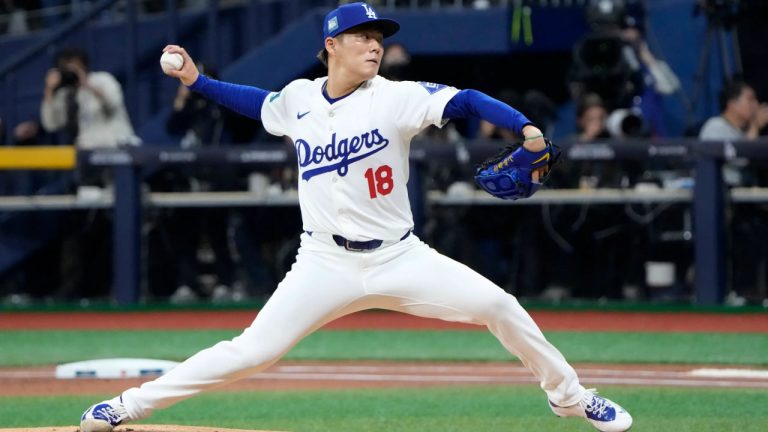 Dodgers’ High-Priced Pitcher Yamamoto Struggles Against Padres in Seoul