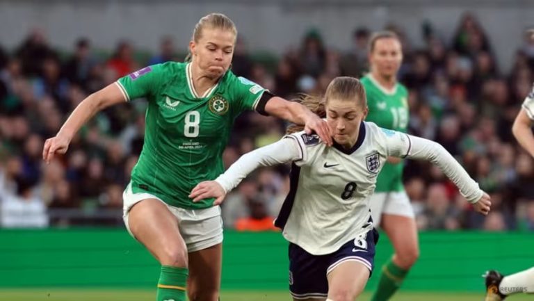 England’s Women Secure 2-0 Victory Over Ireland, France Leads Euro Qualifying Group