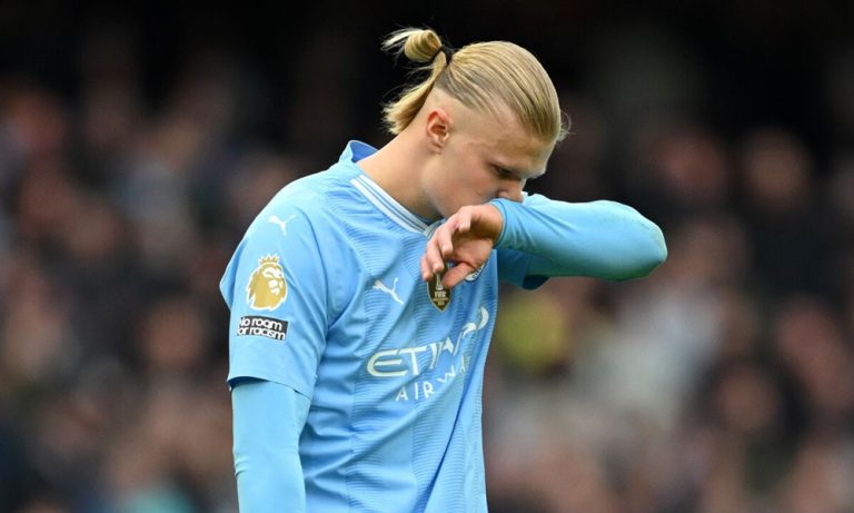 Erling Haaland Absence Deals Blow to Manchester City’s Title Ambitions