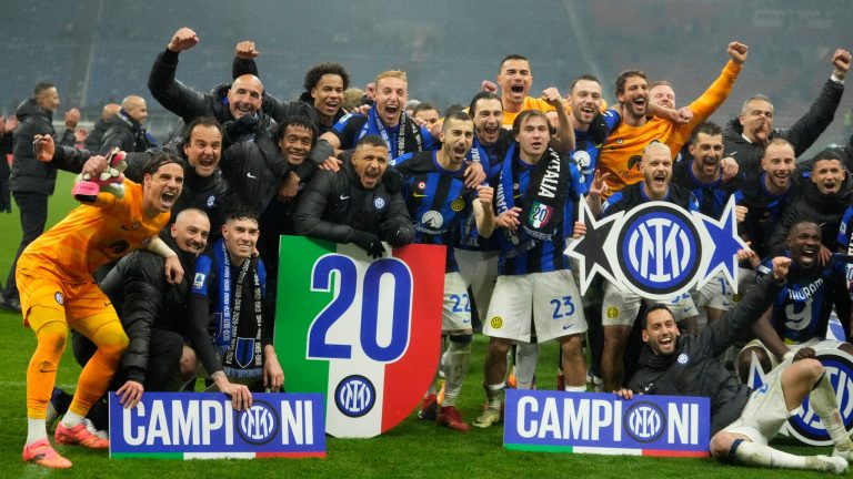 Inter Clinch Historic 20th Serie A Title with Derby Triumph Over Milan Rivals