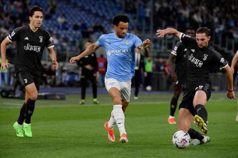 Lazio defeats Juventus thanks to Marusic’s heroics in the closing minutes amid wild cheers at Stadio Olimpico