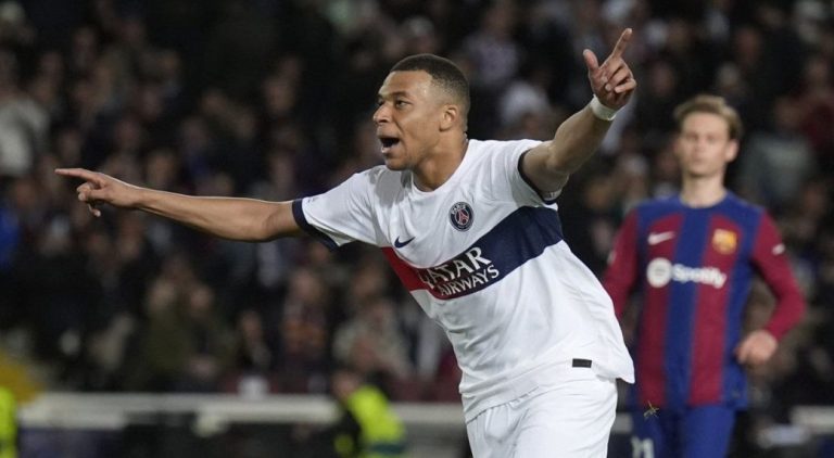 Mbappe’s Brace Sends PSG Soaring Past Barcelona in Champions League Quarter-finals