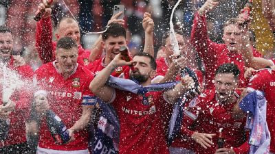 Hollywood-Owned Wrexham Achieves Second Consecutive Promotion with Dominant Victory