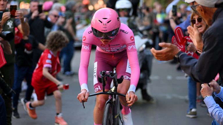 Tadej Pogacar Dominates Filippo Ganna in Giro d’Italia Stage Seven Time Trial