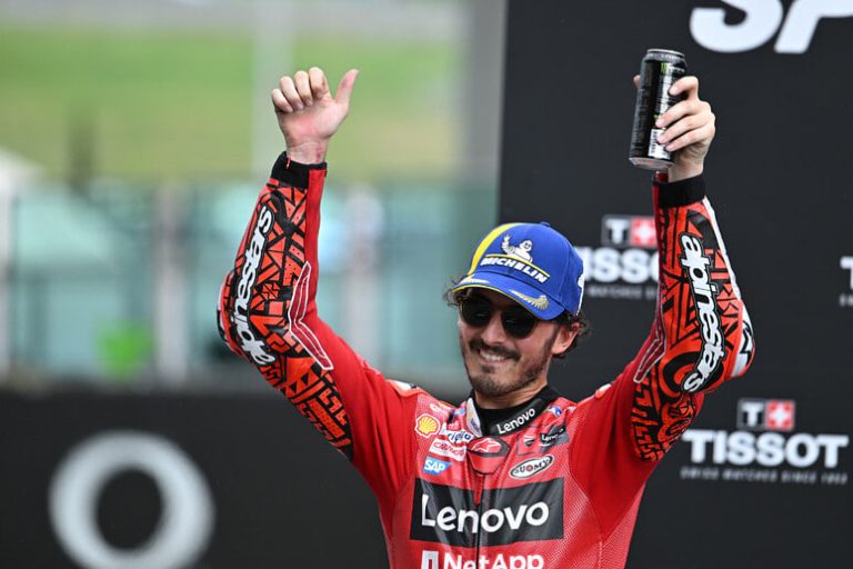 Bagnaia Secures Victory in Italian GP Sprint, Marquez Claims Second Place After Martin’s Crash