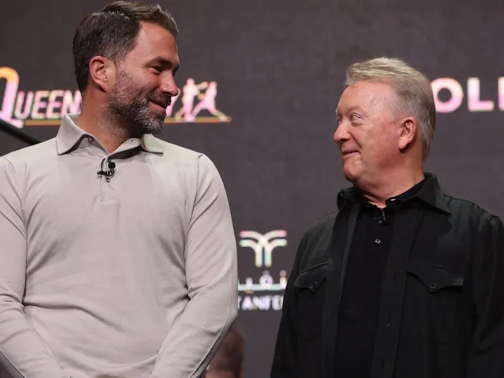 Eddie Hearn, Frank Warren kết thúc Chiến tranh Lạnh vì ‘Chúng ta không phải kẻ ngốc’