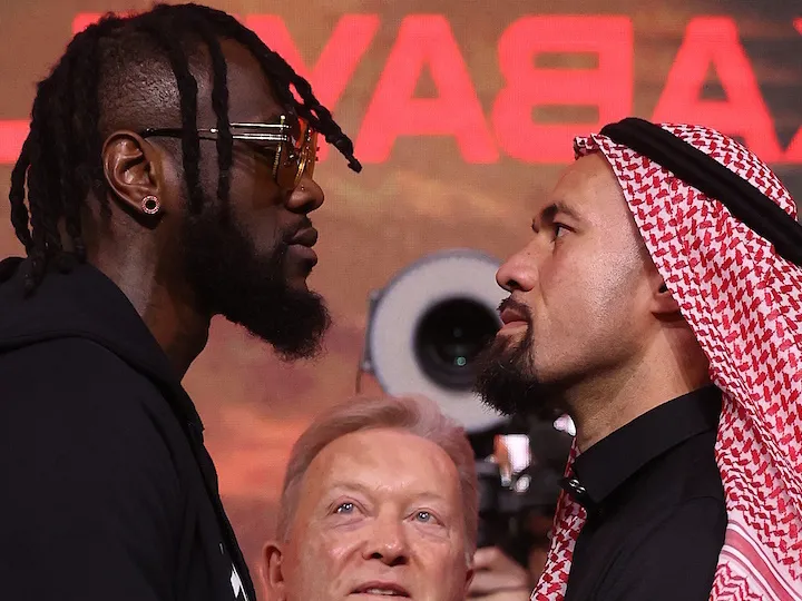 Ảnh: Deontay Wilder, Joseph Parker – Mặt đối mặt tại Final Presser